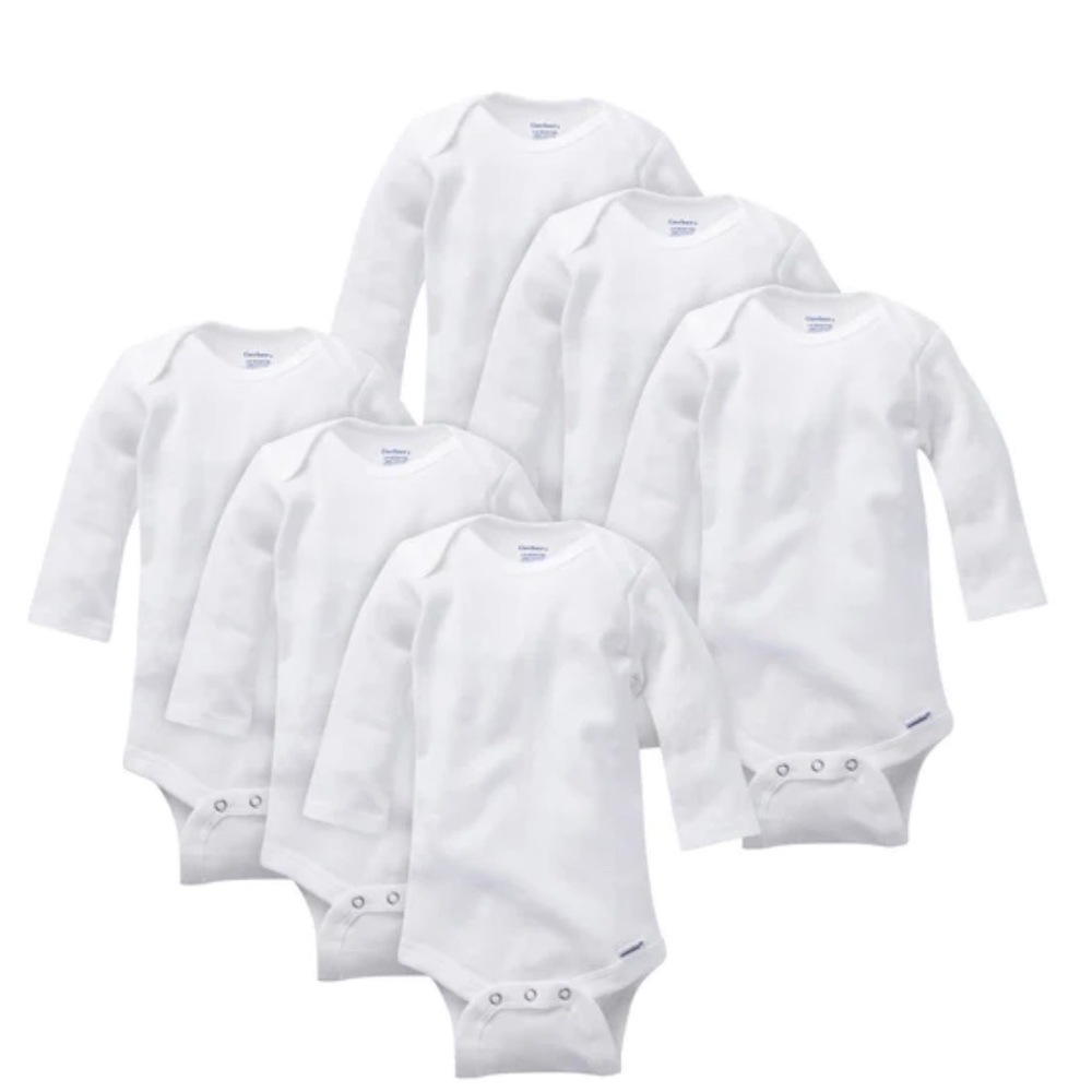 Gerber Preemie/Premature Baby 7 short sleeve and 7 long sleeve onesies